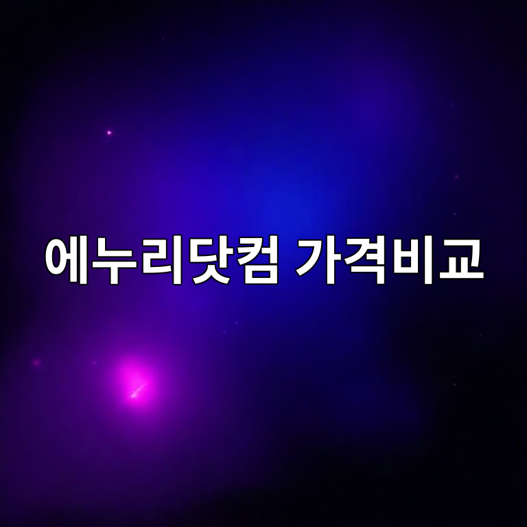 에누리닷컴 가격비교